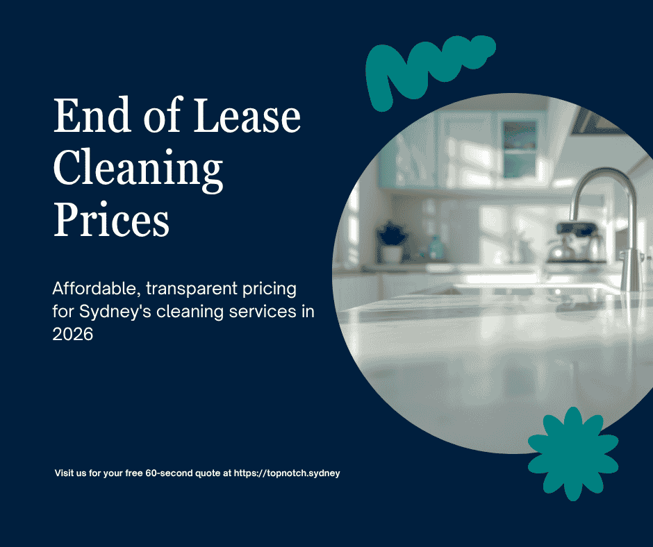 How Much Does the End of Lease Cleaning Cost in Sydney?