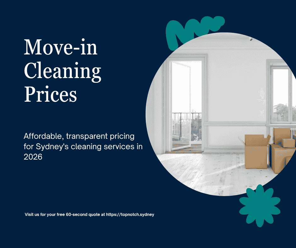 How Much Does Move In Cleaning Cost in Sydney?